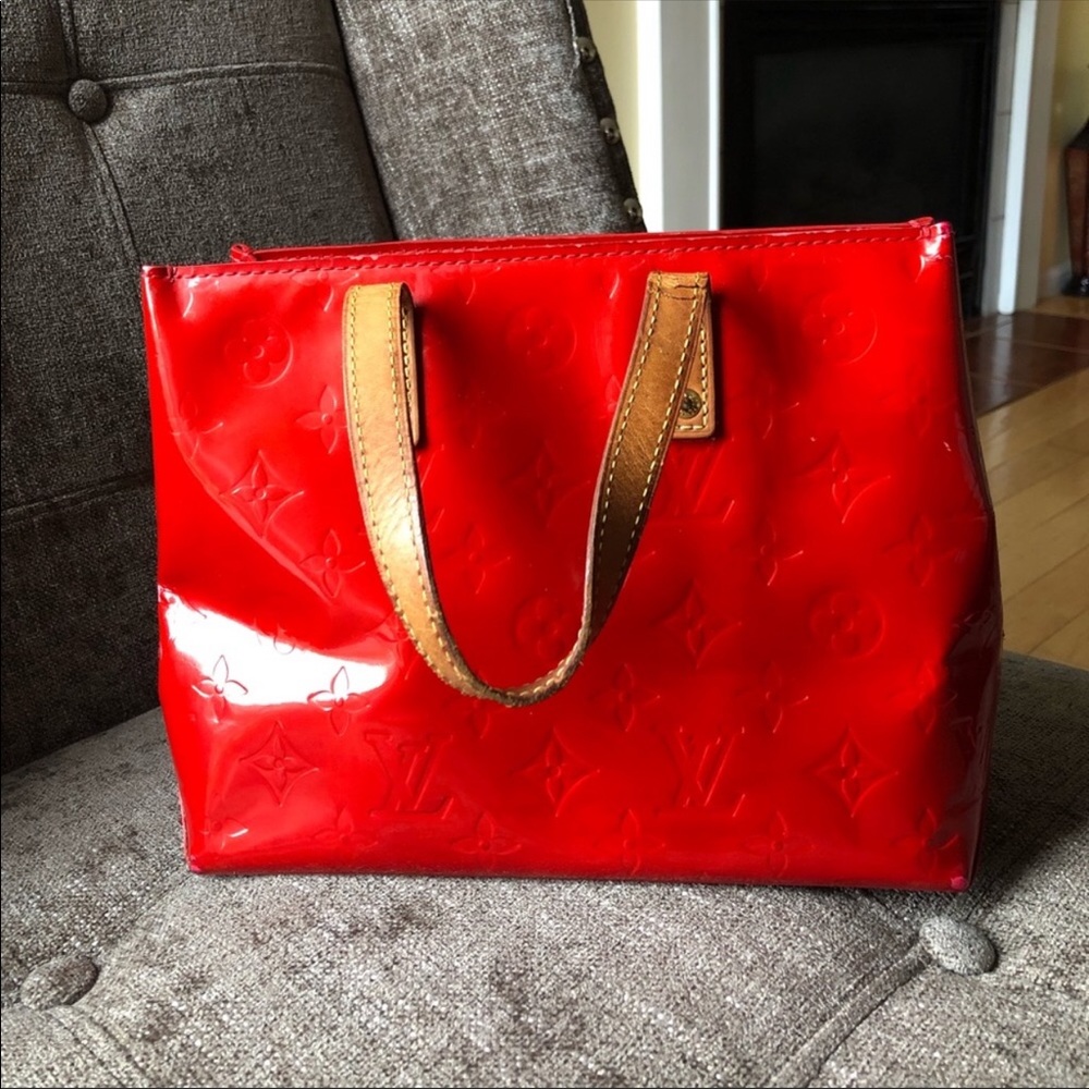 Authentic Red Vernon Bag